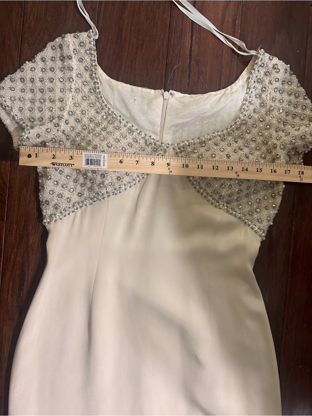 1960S Victoria Royale Limited Column Dress Perfect For Cocktail Wedding 6 - Picture 6 of 11